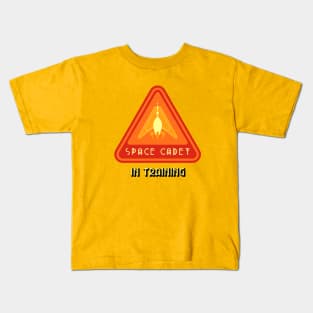 Young Space Cadet  -In Training Kids T-Shirt